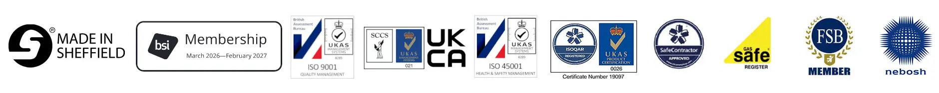 Health & Safety logos