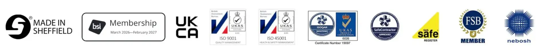 Health & Safety logos